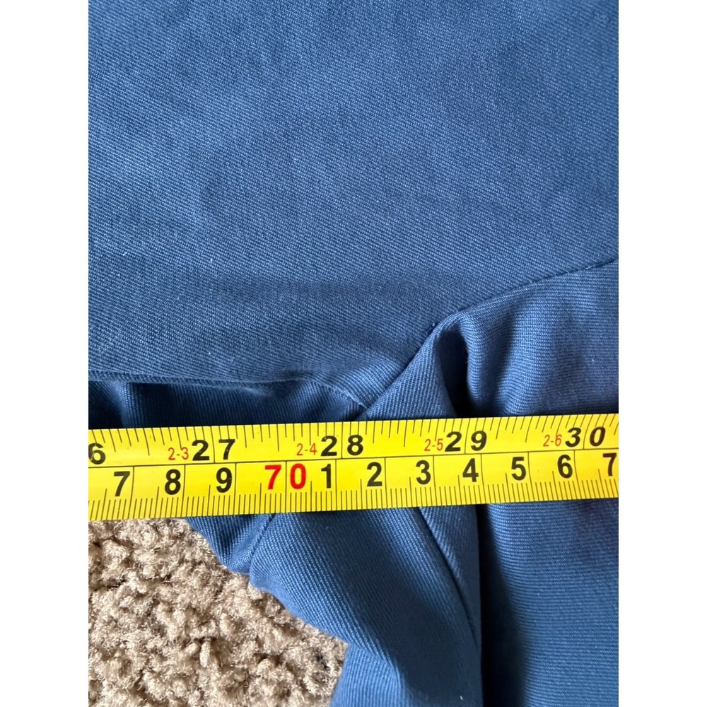Brooks Brothers Chino Pants Trousers Blue Supima Cotton Stretch Men's 42x30 JBHS - Picture 6 of 10